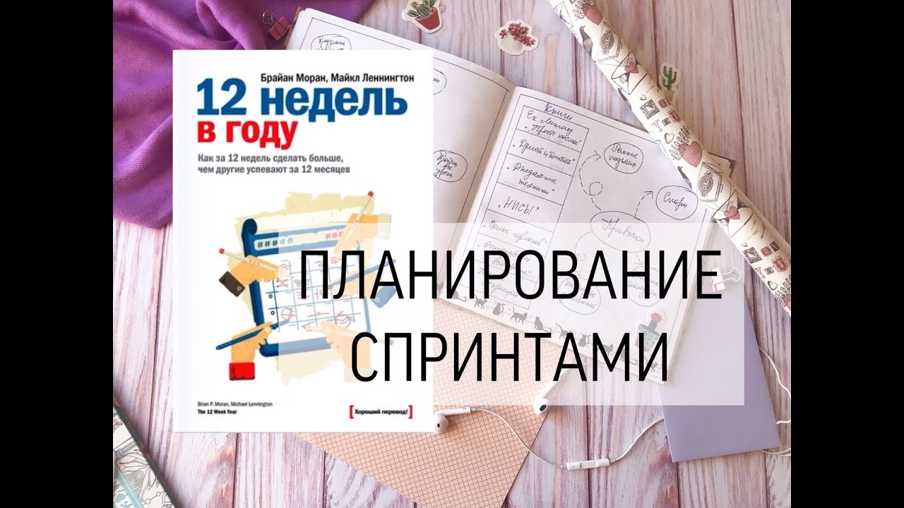 ПЛАНИРОВАНИЕ СПРИНТАМИ/ 12 НЕДЕЛЬ В ГОДУ/ МОЙ ОПЫТ