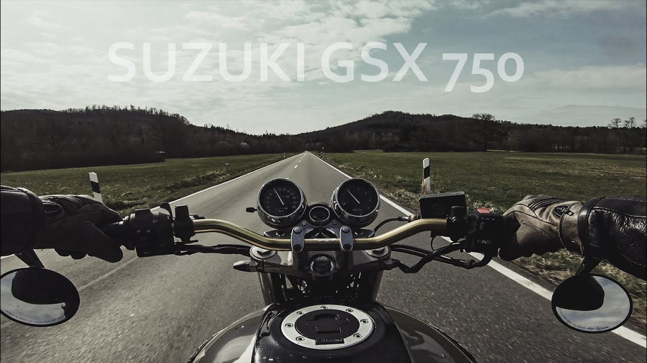HOME RIDE - Suzuki GSX750 Inazuma - POV PURE RAW SOUND 4K