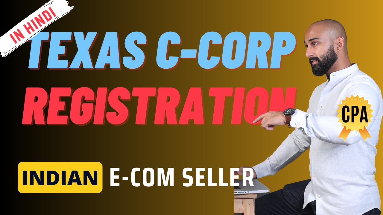 Texas Incorporation and Registered Agent Questions | Answered by CPA in Hindi📝🇮🇳