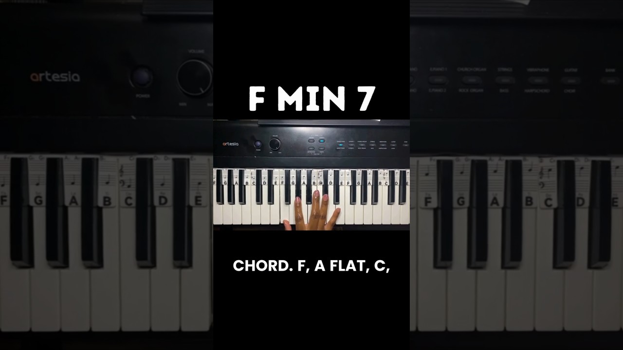 The F minor 7 chord is called the secret weapon for creating smooth transition