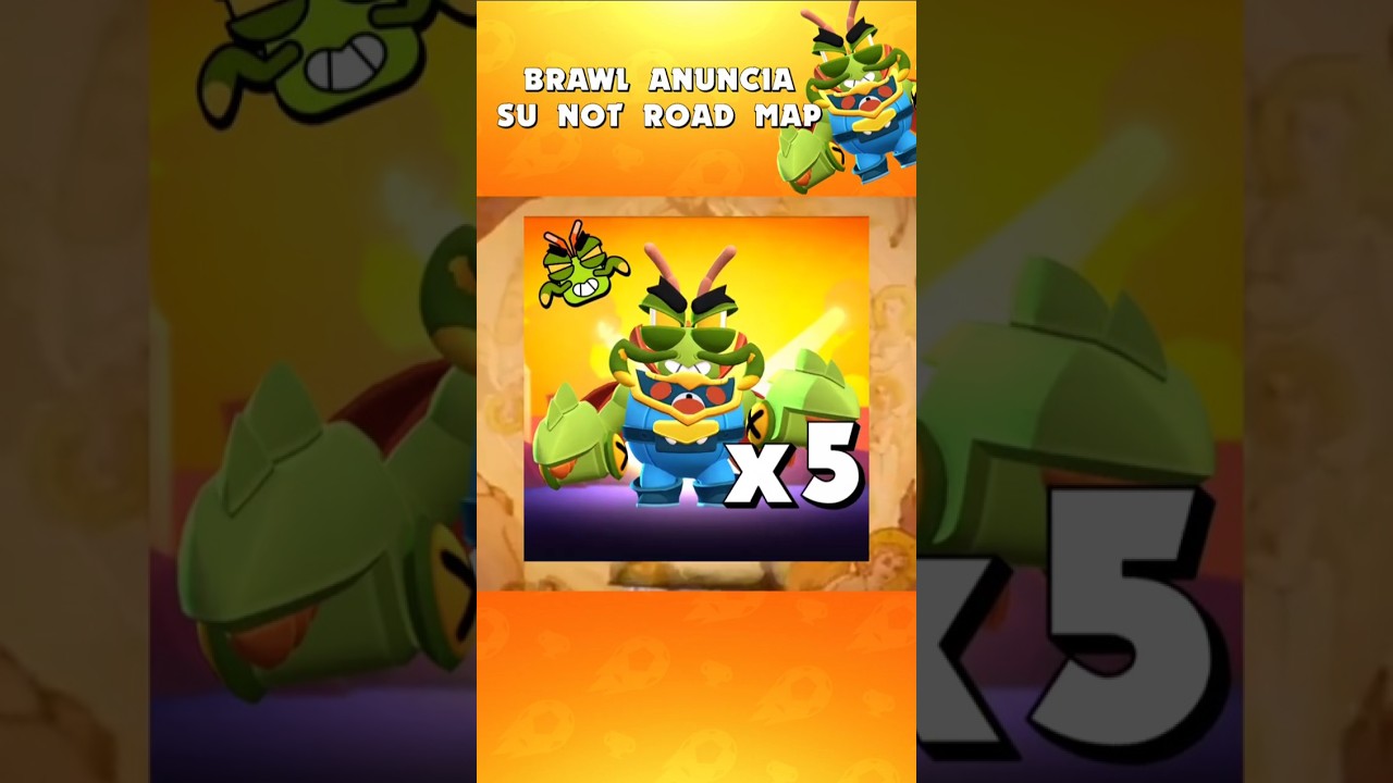 Brawl anuncia su Not Road Map #brawlstars #supercell #shorts