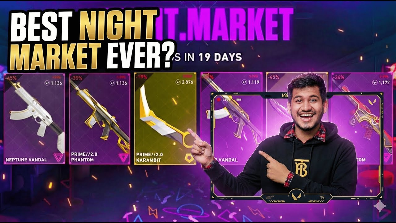 Night Market is back babyyyy | Valorant Live Nepal