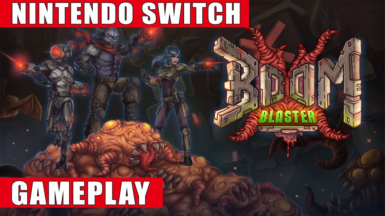 Boom Blaster Nintendo Switch Gameplay