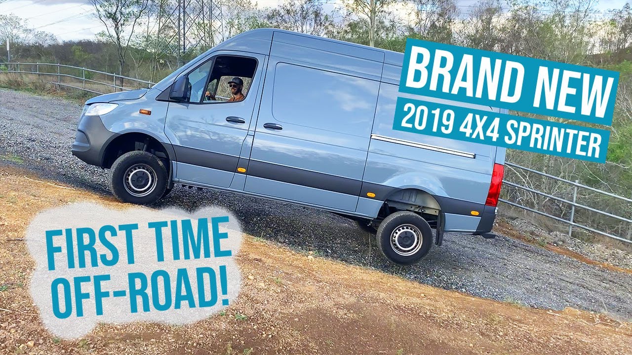 4x4 VANLIFE | 2019 Mercedes Sprinter | First time off-road!!