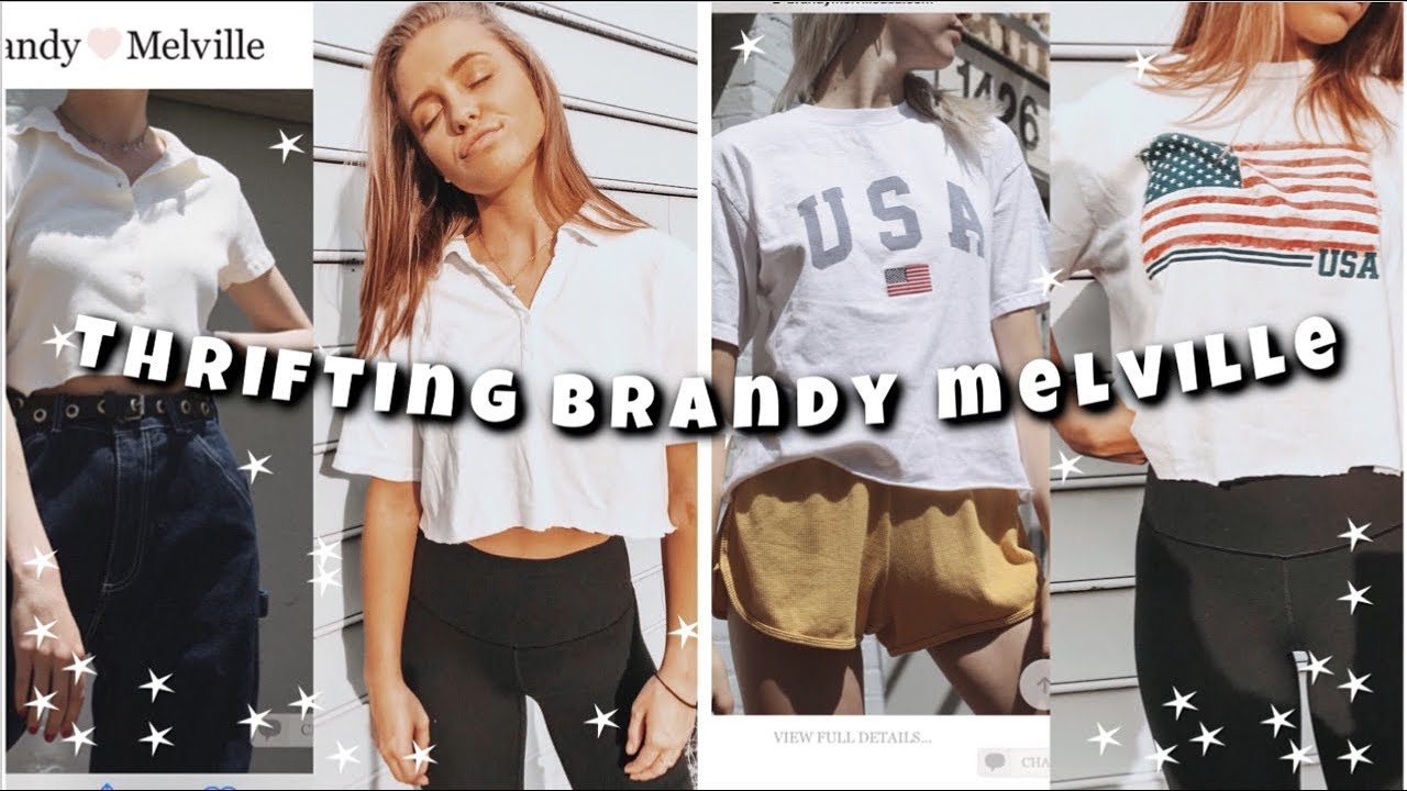 THRIFTING BRANDY MELVILLE DUPES