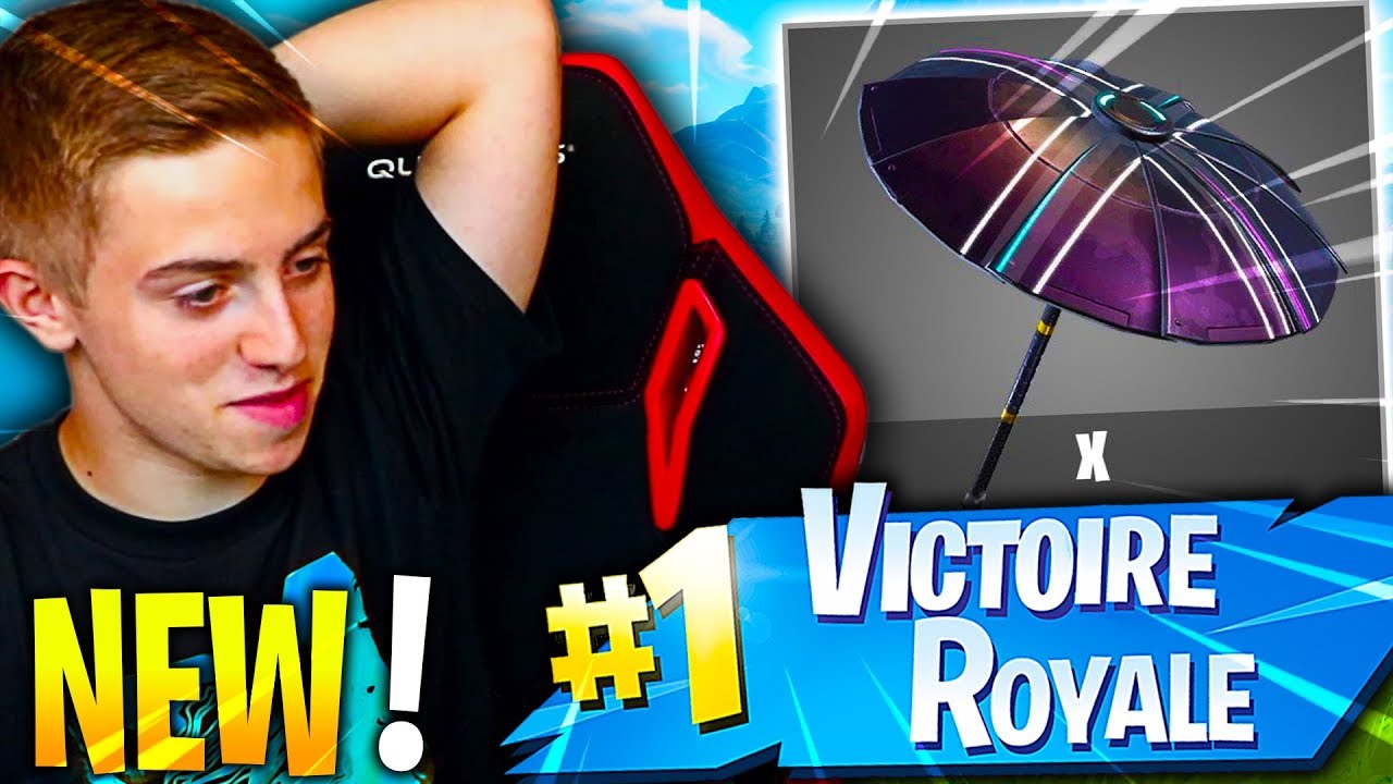 JE D&Eacute;BLOQUE LE NOUVEAU PARAPLUIE DE LA SAISON X GR&Acirc;CE A CE TOP 1 FORTNITE !!!
