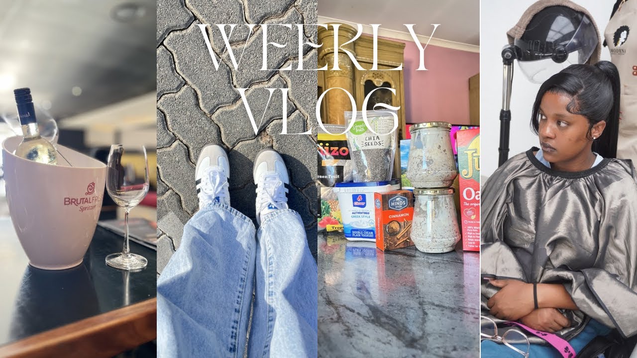#vlog| TEMU haul| WENT OUT| New sneakers| New Hairstyle| healthy eating| SOUTH AFRICAN YOUTUBER 🇿🇦 