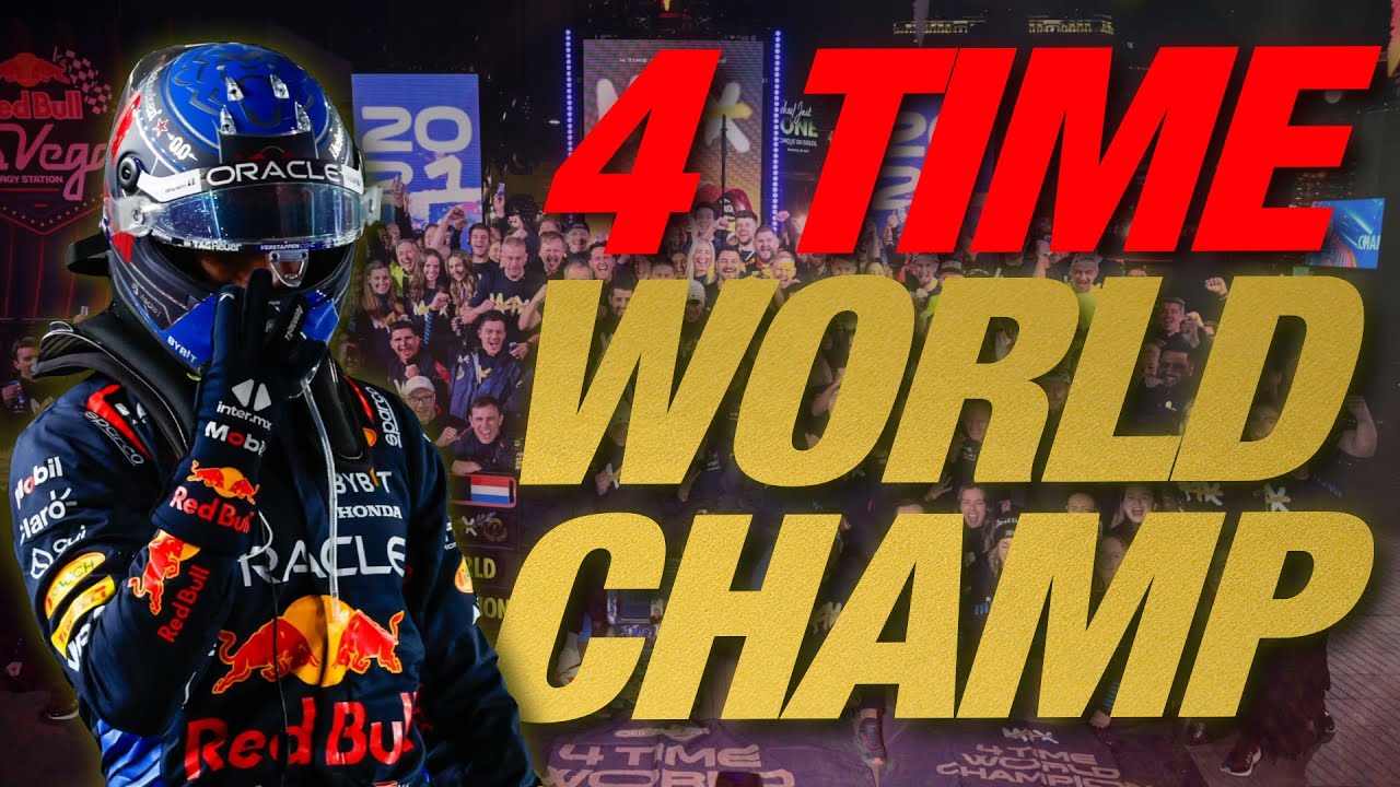 How Max Verstappen Won his FOURTH F1 World Championship