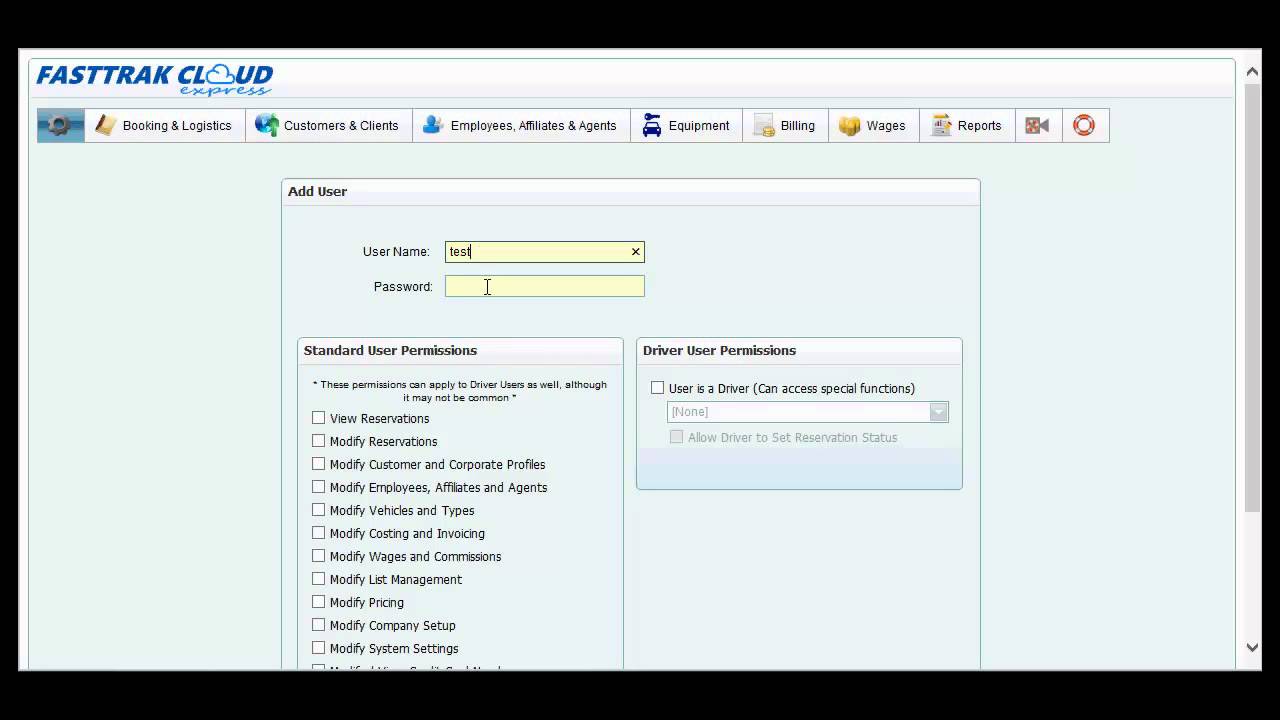 Cloud Express - Mobile - User Management