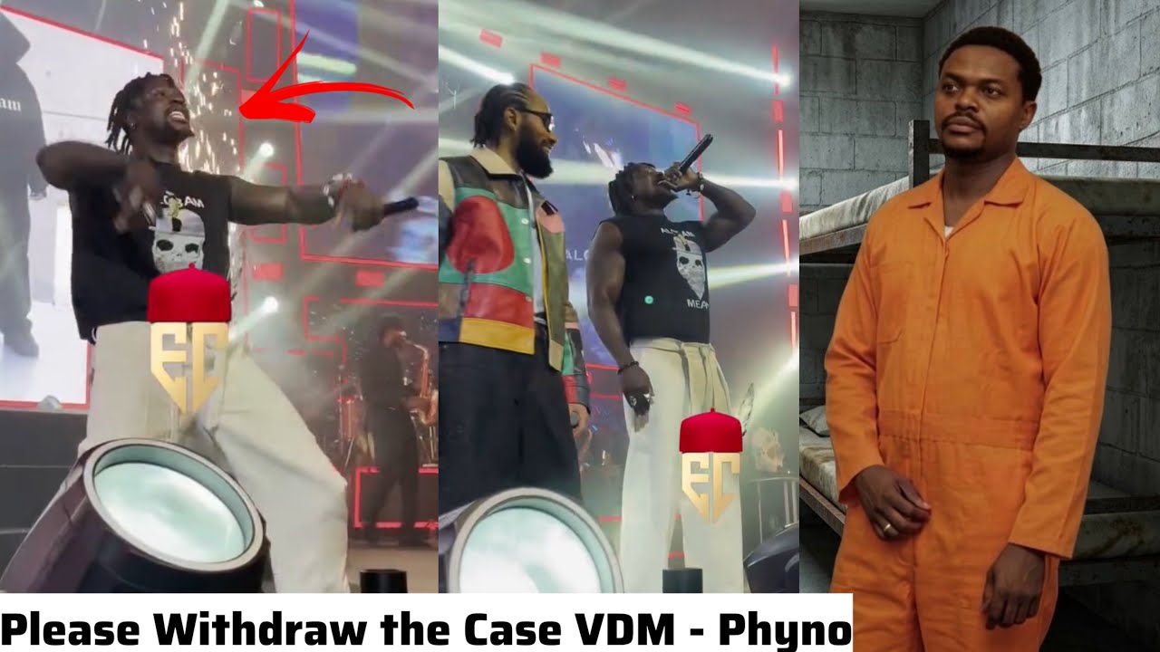 Phyno умолял Verydarkman выйти на сцену, чтобы освободить Blord из тюрьмы и отозвать дело, и вот ...