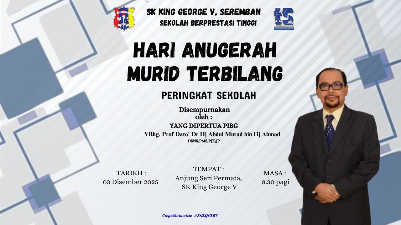MAJLIS ANUGERAH MURID TERBILANG 2025 : Day 1 📱