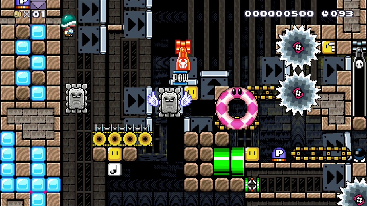 [Super Mario Maker Puzzle] Mrterminus:ABADON v4(Insane) by Mrterminus