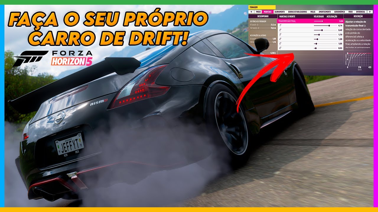 COMO FAZER TUNAGEM DE DRIFT NO FORZA HORIZON 5!