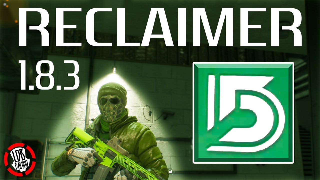 THE DIVISION / RECLAIMER SUPER HEALER / 1.8.3