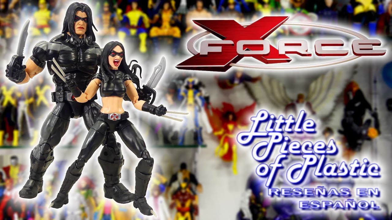 X-23 & Warpath X-Force Marvel Legends Series Reseña Revisión Review Little Pieces Plastic