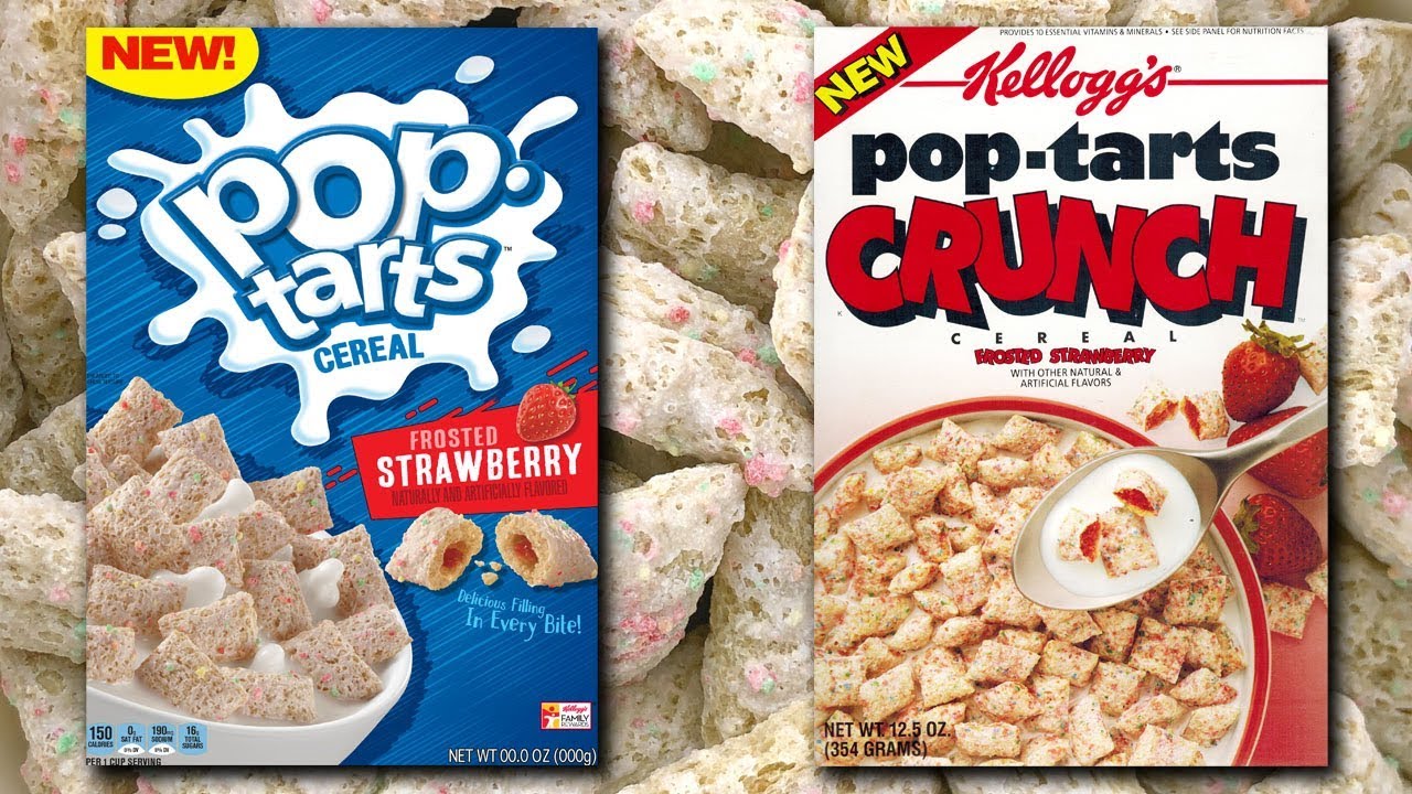 Pop-Tarts (2018) & Pop-Tarts Crunch (1994)