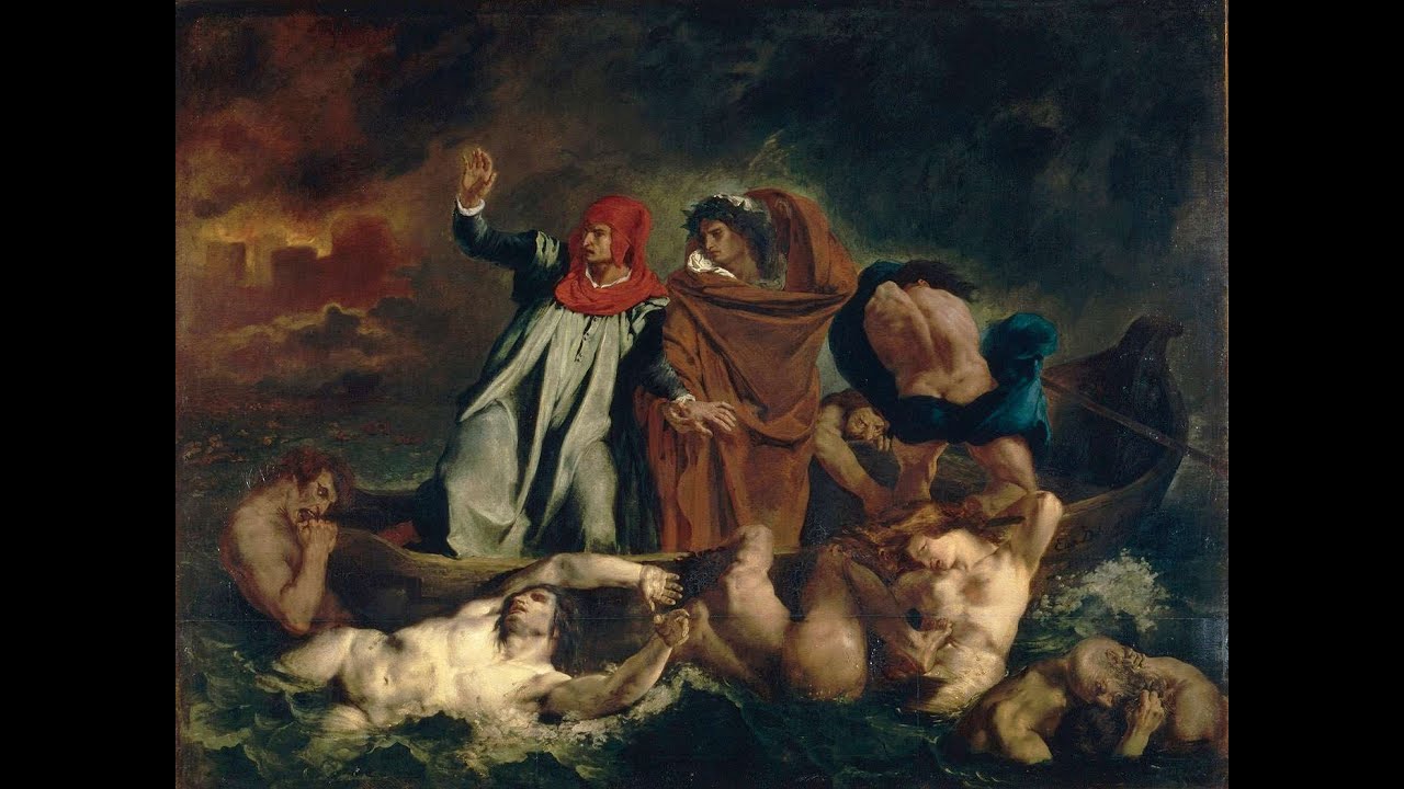 Romanticismo francese: Delacroix - la barca di dante, il massacro di Scio e la morte di Sardanapalo
