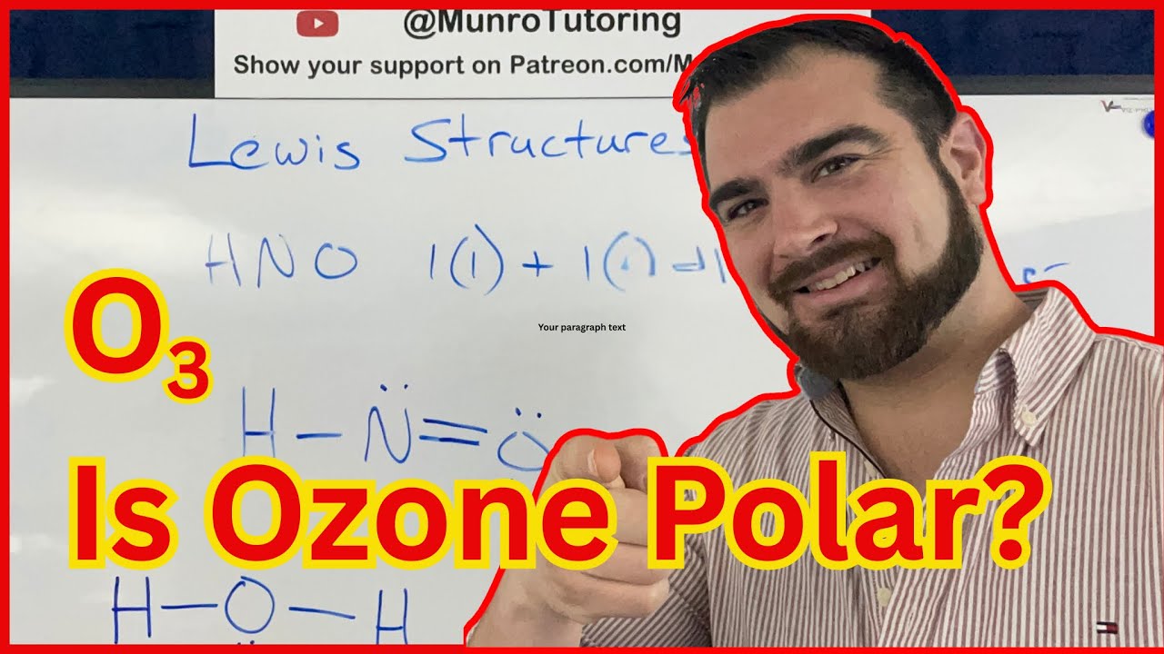 Ozone Polarity | Is ozone polar or nonpolar? | Full Chemistry Explanation