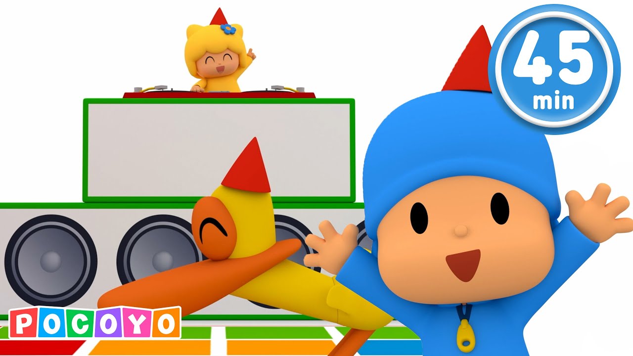 A Festa de CARNAVAL do Pocoyó! 🎉🎭 DJ BEA Cante Junto! | Pocoyo Português Brasil | DESENHOS ANIMADOS