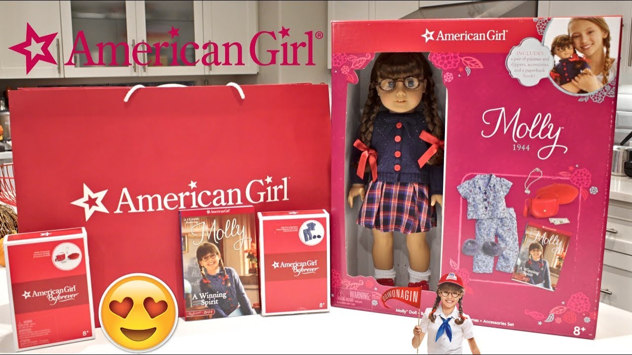 Opening American Girl Doll BEFOREVER Molly I Costco Gift Set!