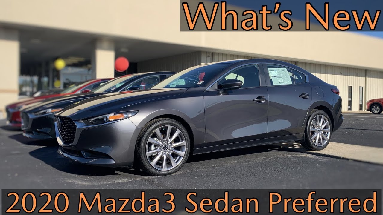 What’s New | 2020 Mazda3 Sedan Preferred at Mitchell Mazda with Jonathan Sewell Sells