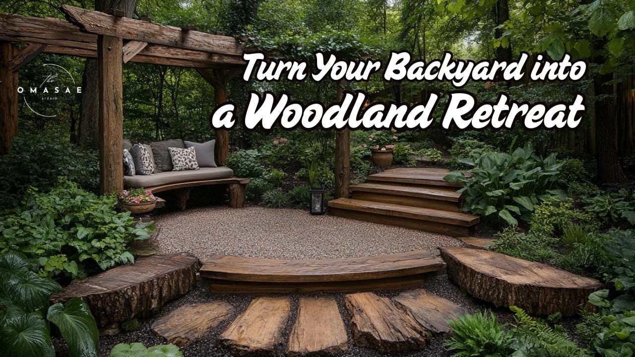 Transform Your Backyard into a Woodland Retreat 🌲 A Peaceful Escape Awaits!