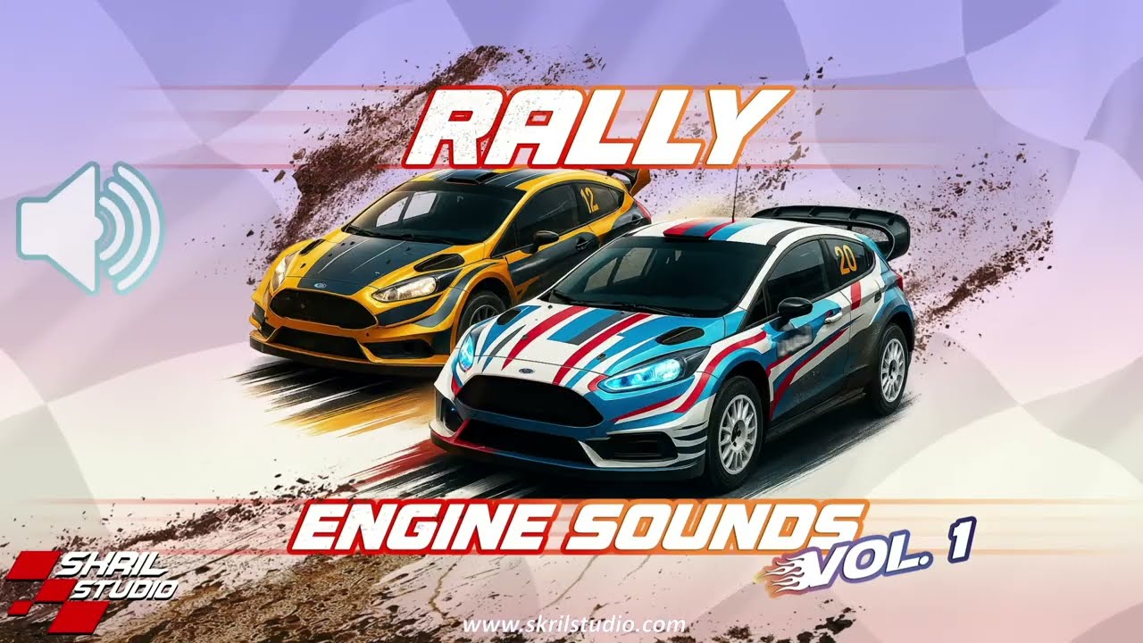 Rally Engine Sounds - Vol. 1 for Unreal Engine | Long Demonstration | FMOD