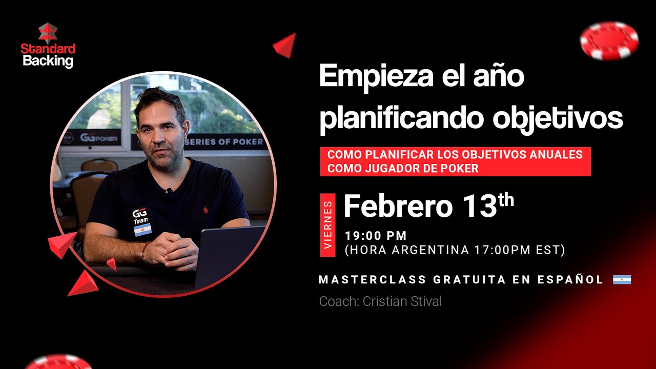 Plan Your Poker Goals for 2026 | Free Masterclass with Cristian Stival (Spanish)