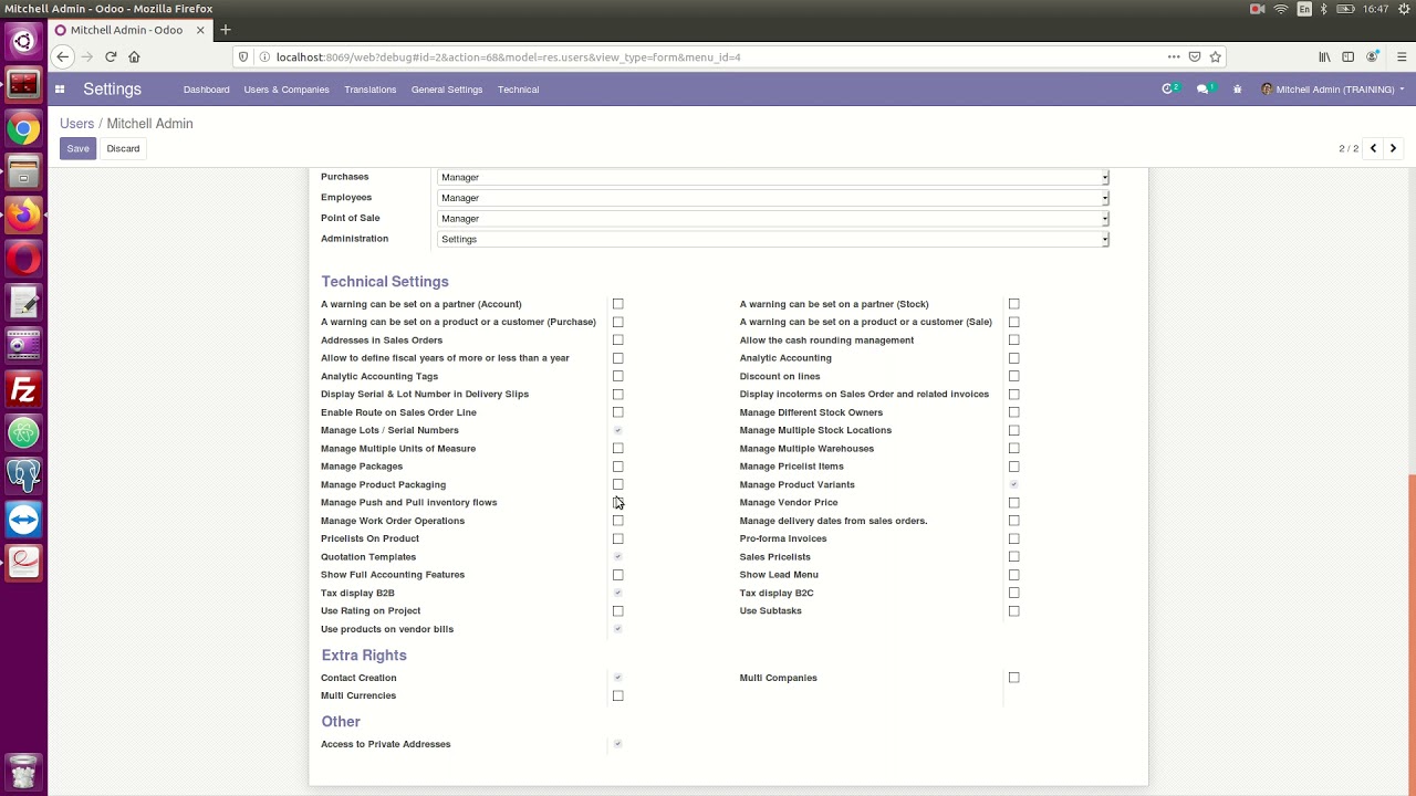 [Odoo 12] Introduction 2 - Activate The Developer Mode