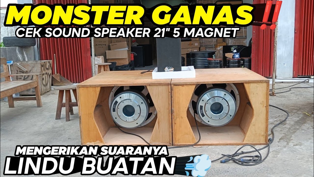 LINDU BUATAN💨 CEK SOUND SPEAKER 21
