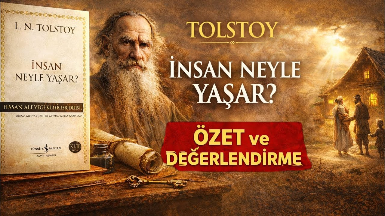 TOLSTOY - İNSAN NEYLE YAŞAR | Özet Ve Değerlendirme 