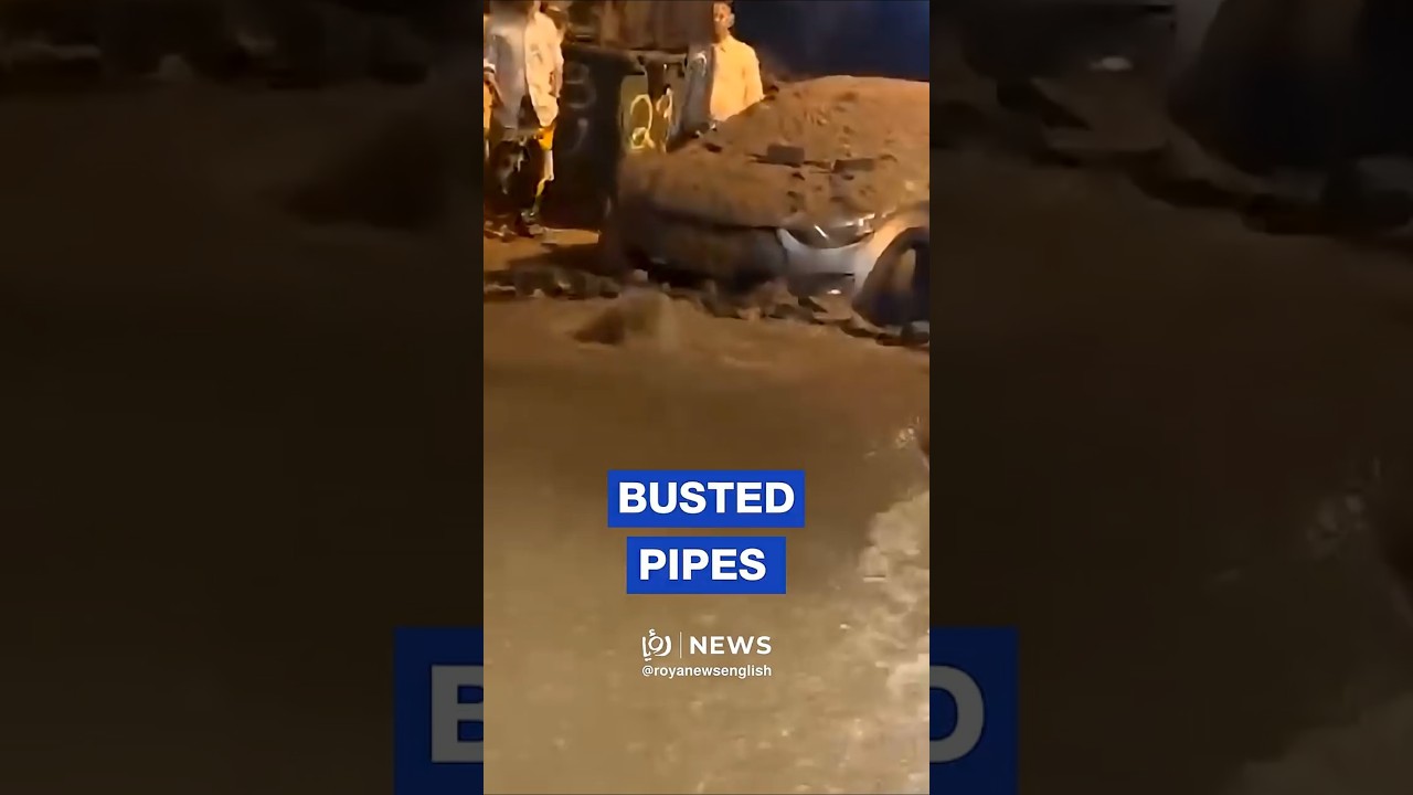 Iranian cluster munition damages water pipes in Tel Aviv