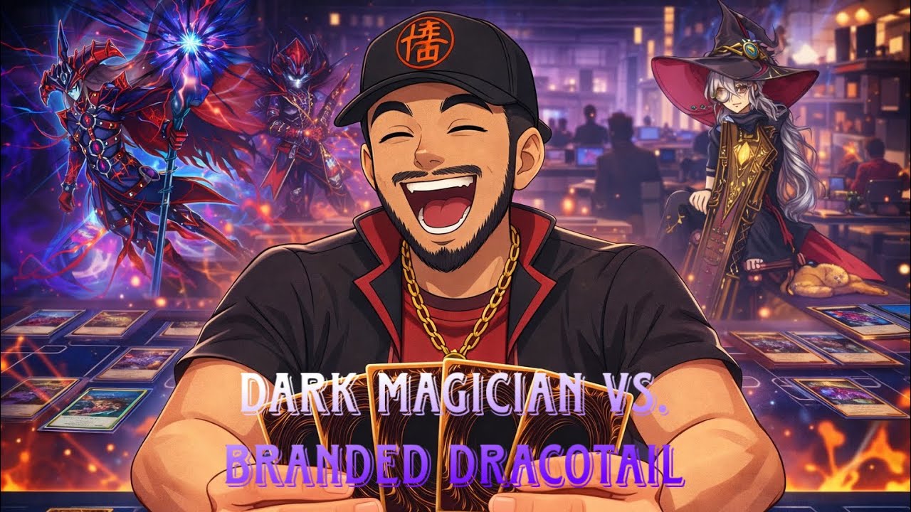 Local Escapades & Gameplay! #4 Dark Magician vs Branded Dracotail! #yugioh #tcg #yugiohcommunity
