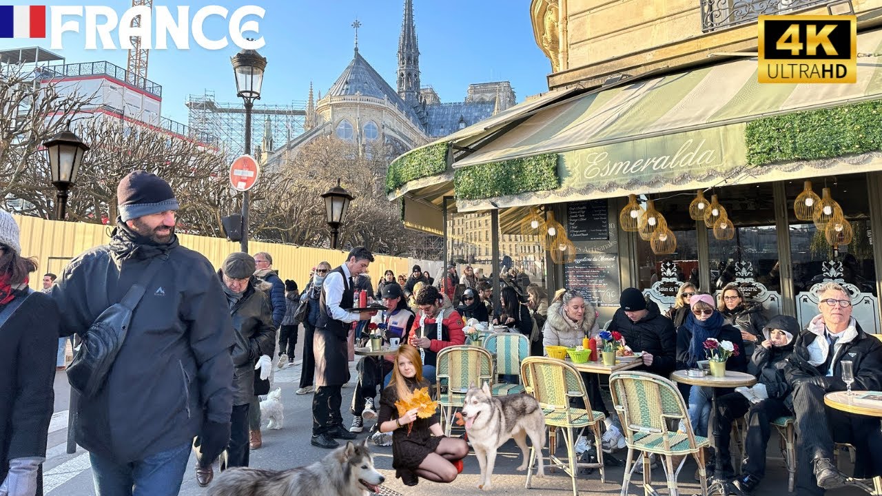 28 December 2025 PARIS 🇫🇷 FRANCE 4K HDR WALK BEAUTIFUL LIGHTING DAY WALK IN PARIS STREET CITY TOUR 