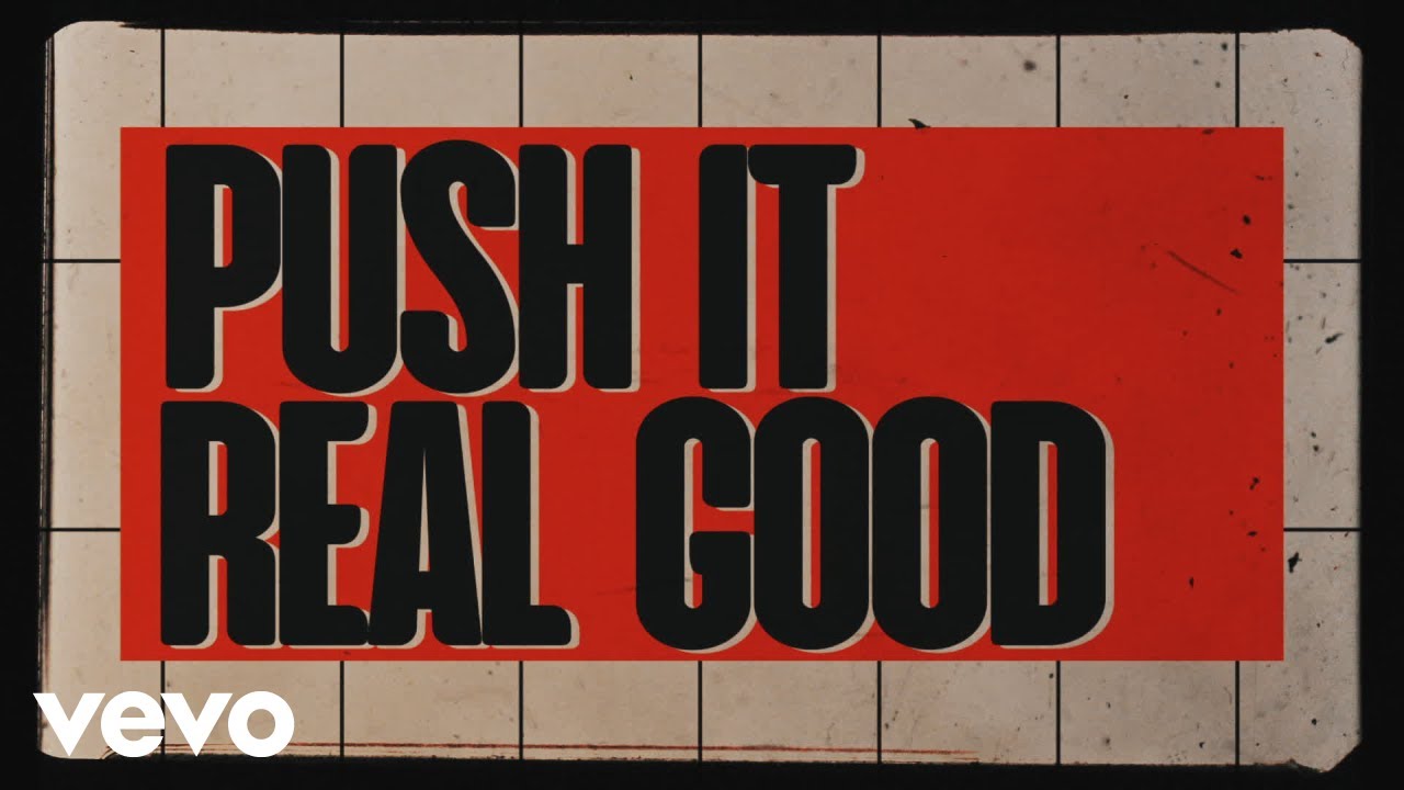 Tom Budin - Push It Real Good (Lyric Video)