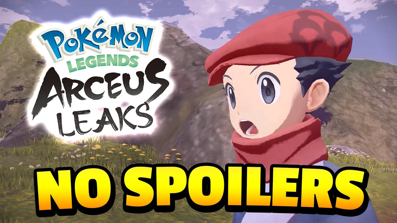 My Thoughts on Pok&eacute;mon Legends Arceus Leaks...