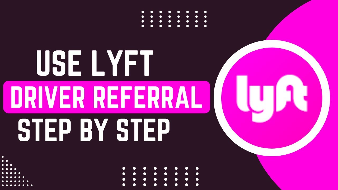 How To Use Lyft's Driver Referral Program !