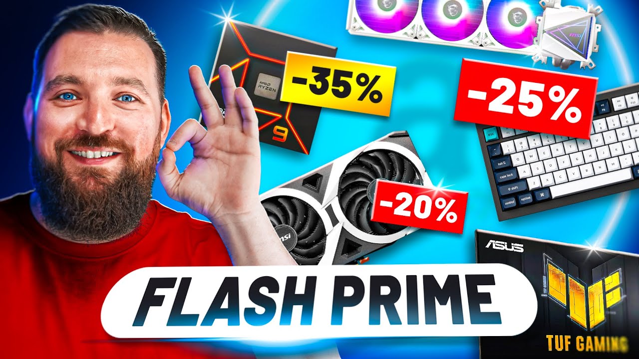 AMAZON FLASH PRIME : Bons Plans PC GAMER
