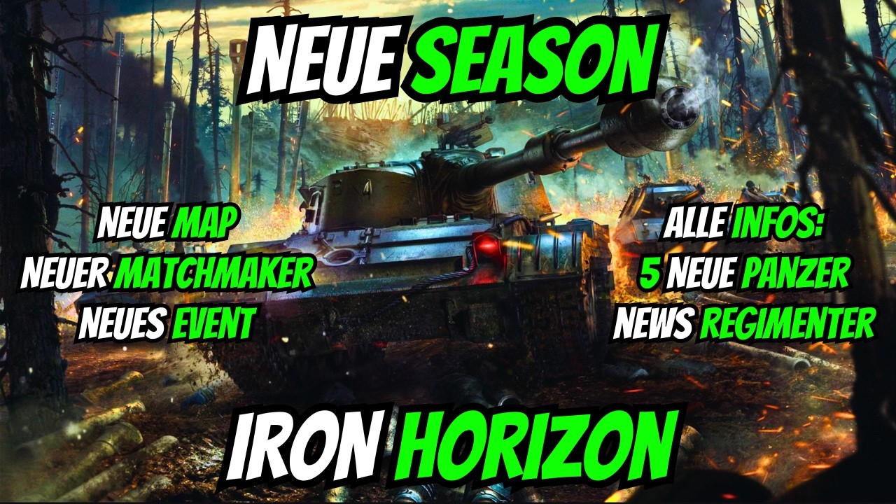 WOT Console / NEUE SEASON / IRON HORIZON / Alle Infos + Tipps