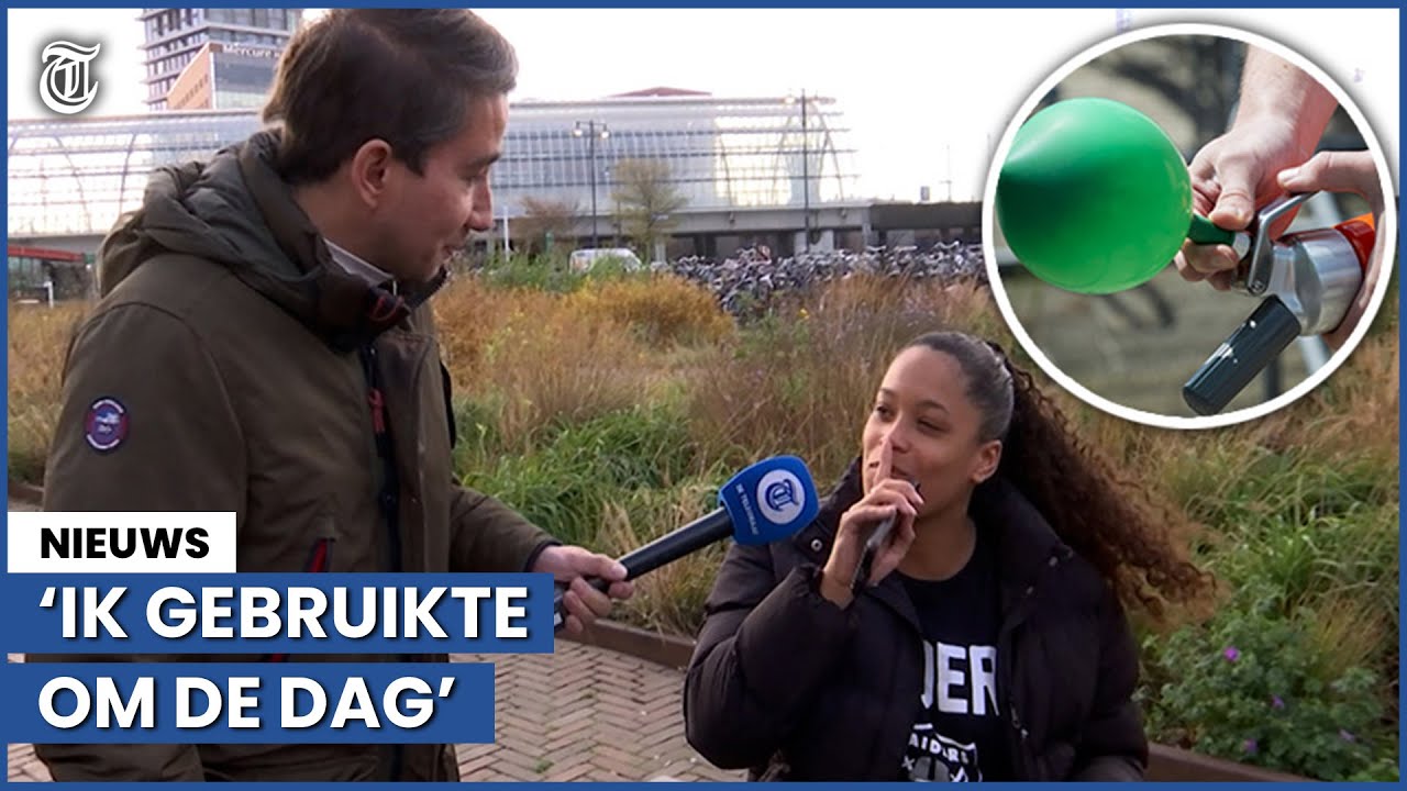 Meisje deelt lachgaservaring: 'Ging bijna elke keer out’