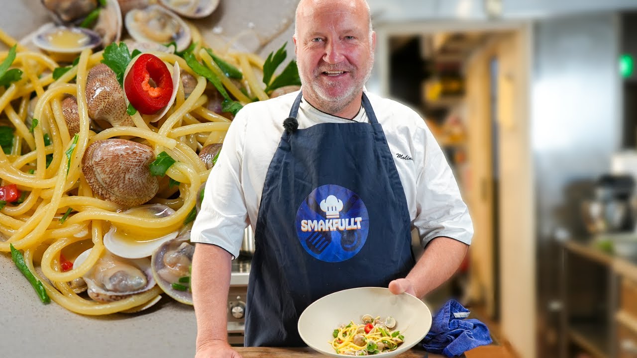 Pasta vongole med Nils Molinder