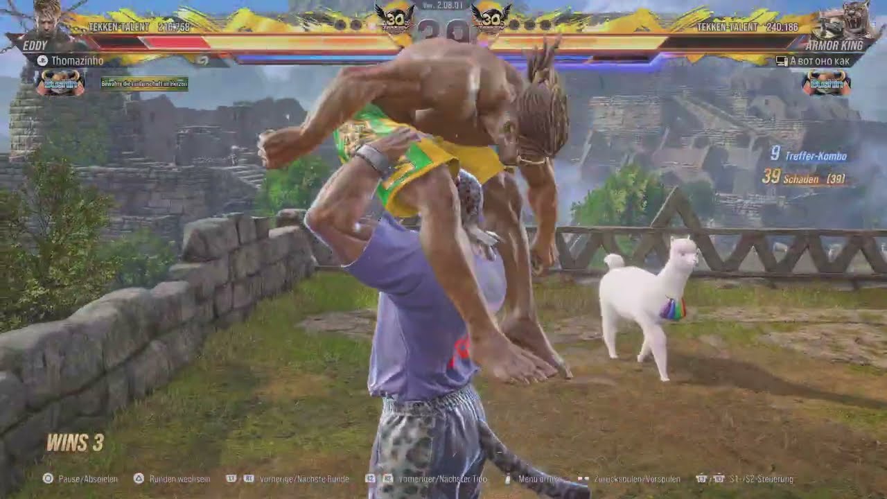 TEKKEN 8 | Eddy Gordo vs Armor King 4K