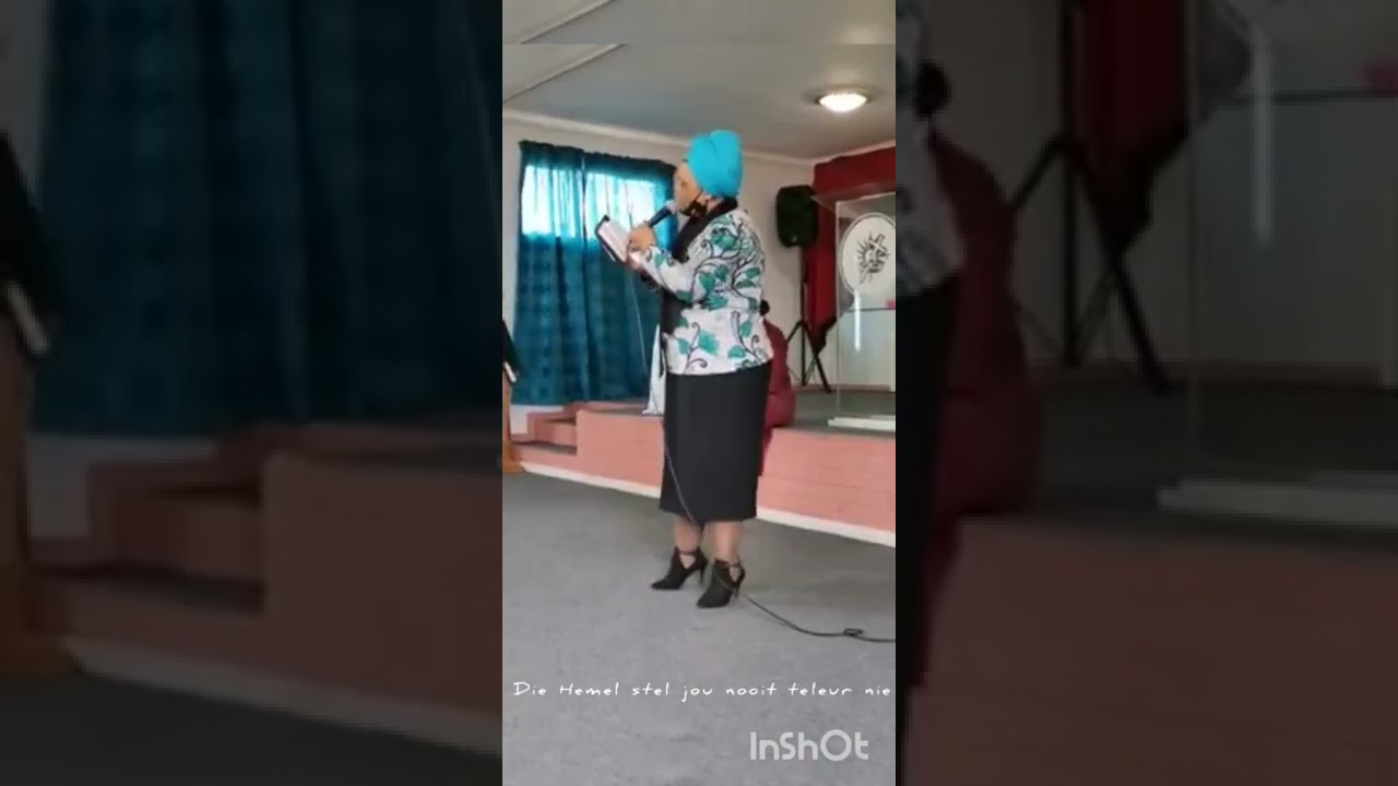 Die Hemel stel jou nooit teleur nie