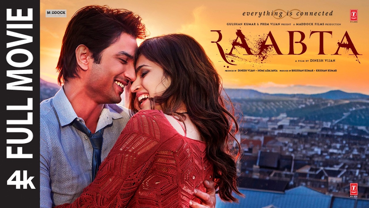 RAABTA 4K Full Movie: Sushant Singh Rajput | Kriti Sanon | Deepika P | Rajkummar R | Jim S | Varun S