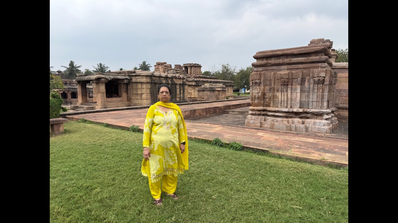 Pattadakal Temples in Karnataka /UNESCO World Heritage (7th-8th century) / पट्टदकल के प्राचीन मंदिर