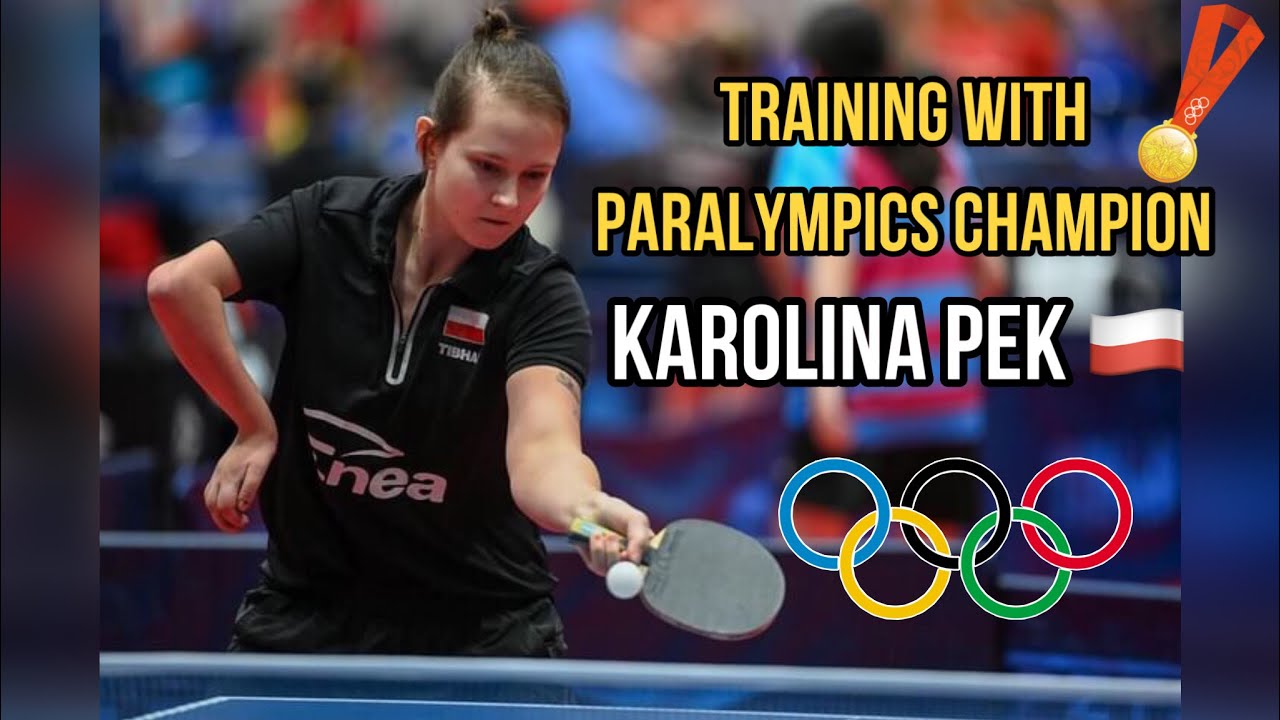 Training with Paralympics Champion Karolina Pek
