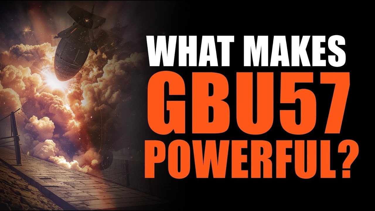 Почему GBU-57 &mdash; самый смертоносный в мире бомбомет для уничтожения бункеров