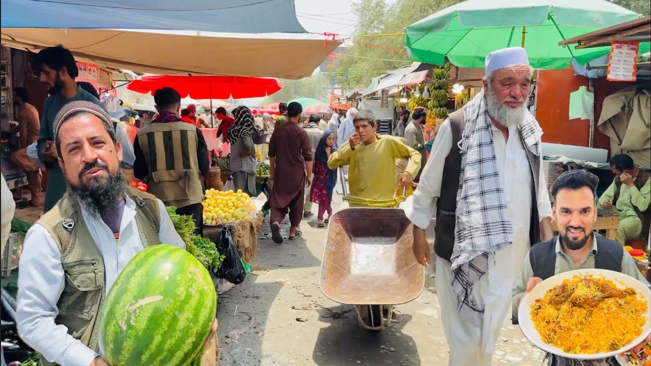 Tasting Afghanistan: Kabul Street Food & Local Fruits | Share Naw | Arzaan Keemat | Chicken Biryani