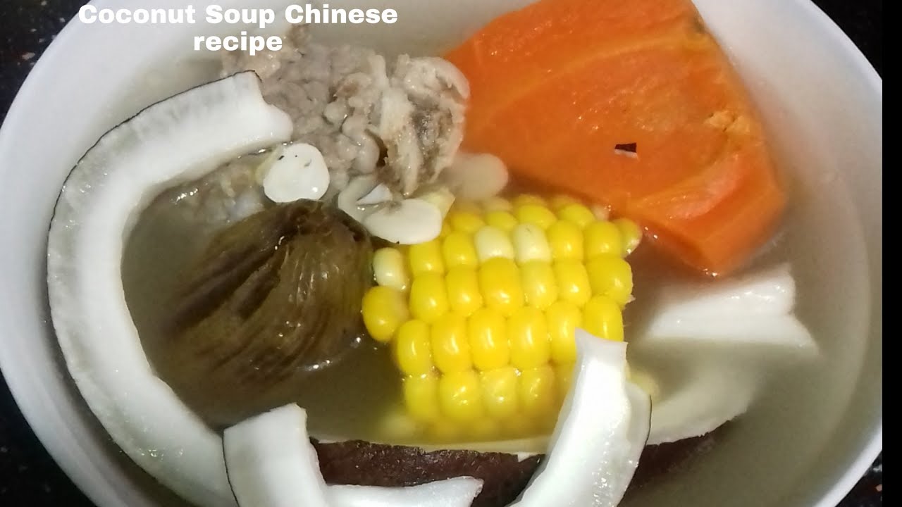 coconut soup Chinese recipe