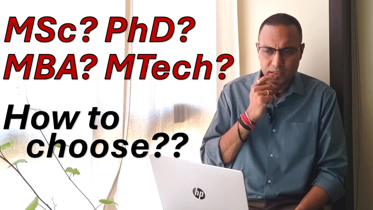 [02] Higher Education kab karein? Kyun karein?